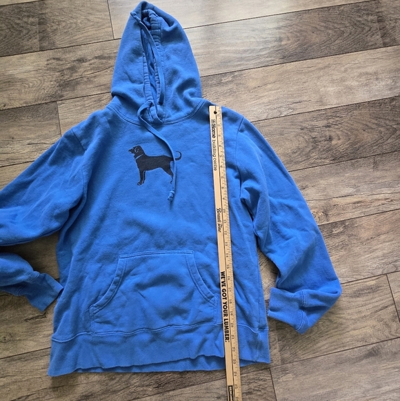 The Black Dog Collection X Small Womens Blue Hoodie - Picture 4 of 8